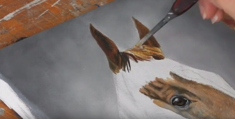 How to Paint a Realistic Horse Like an Artist - Studio Wildlife