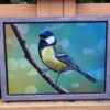 'Great Tit' Acrylic Painting