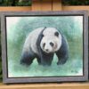 'Panda' Acrylic Painting