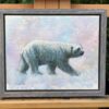 'Polar Bear' Acrylic Painting