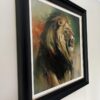 'King of Beasts' Original Oil Painting