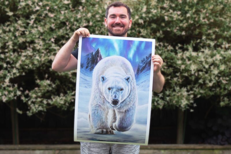 Limited Edition Giclee Print of 'Arctic Majesty' /25