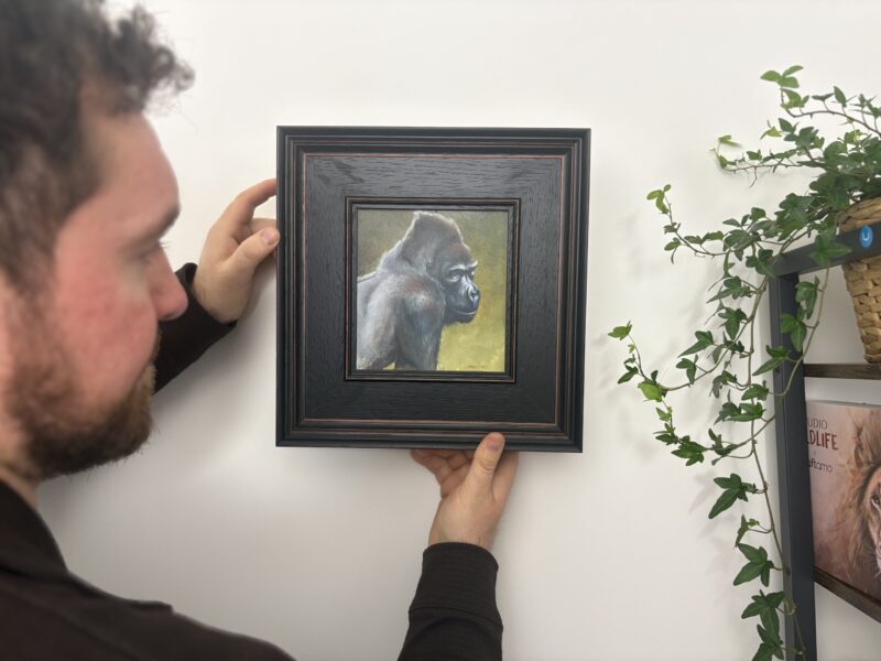 'Weight of Thought' Original Oil Painting