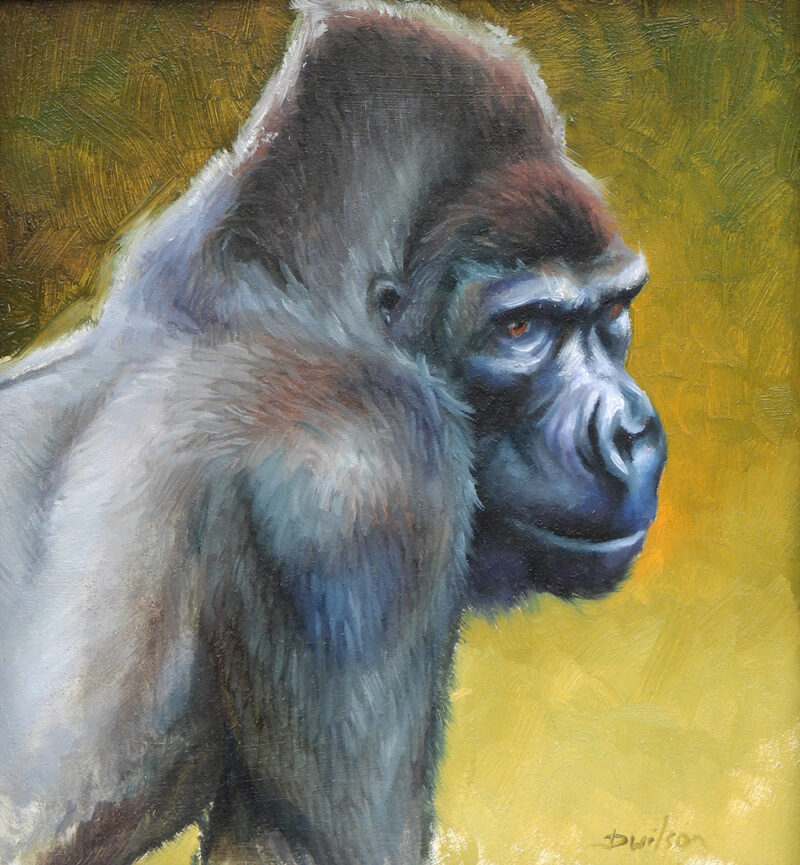 Weight of Thought 'Weight of Thought' Original Oil Painting