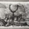 IMG_7420 'Beneath A Burning Sky Study' Original Charcoal Painting