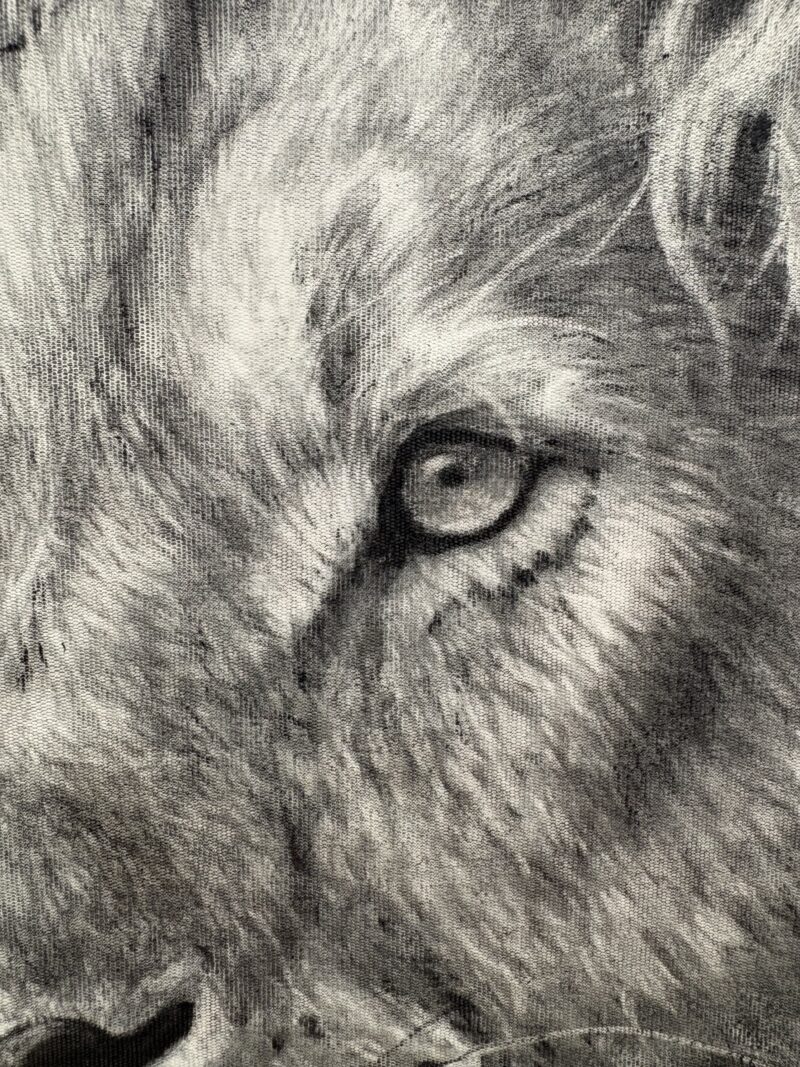 IMG_7394 'Endure' Original Charcoal Painting