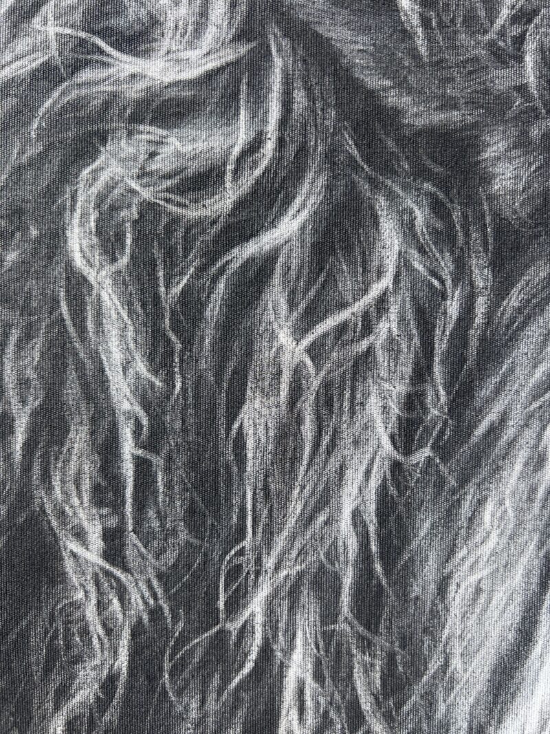 IMG_7565 'The Grey' Original Charcoal Painting